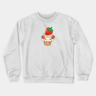 Cutie Cake Cup Crewneck Sweatshirt